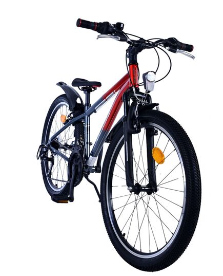 Volare XC Race Kinderfiets - 24 inch - 21 speed - Rood/Grijs
