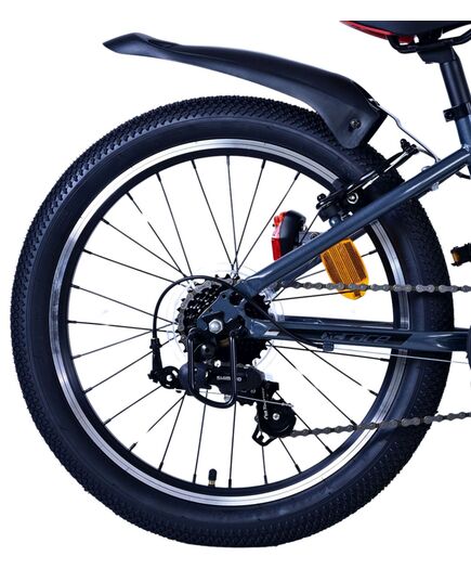 Volare XC Race Kinderfiets - 20 inch - 7 speed - Rood/Grijs
