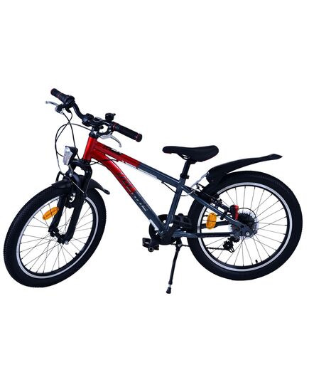 Volare XC Race Kinderfiets - 20 inch - 7 speed - Rood/Grijs