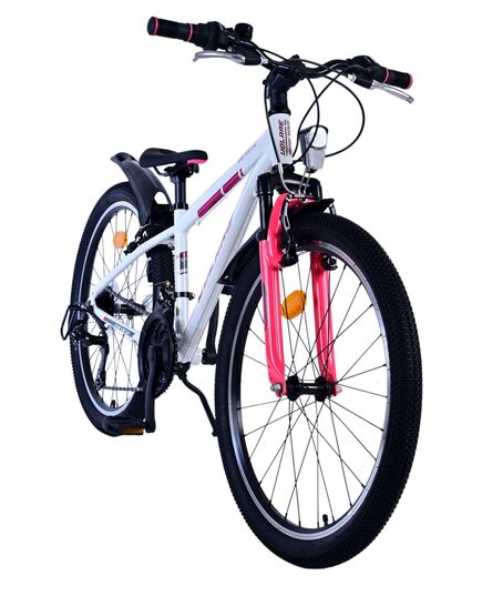 Volare XC Race Kinderfiets - 24 inch - 21 speed - Wit Roze