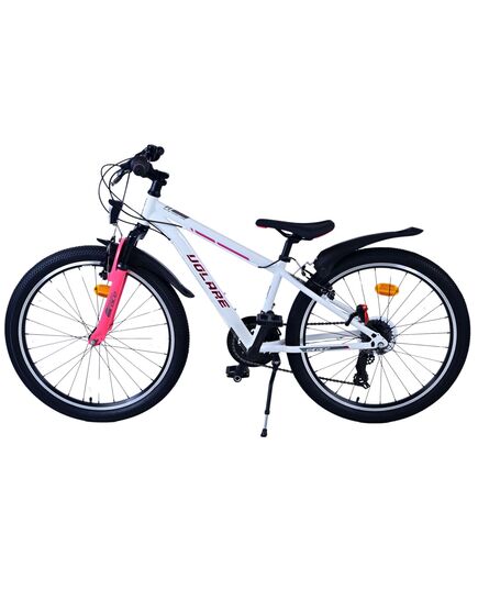 Volare XC Race Kinderfiets - 24 inch - 21 speed - Wit Roze