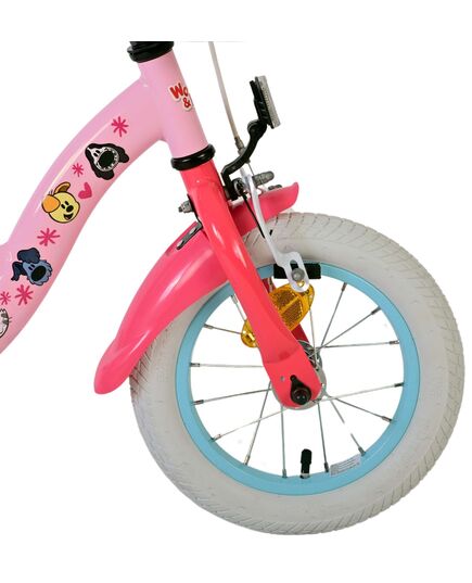 Woezel & Pip Kinderfahrrad – Mädchen – 12 Zoll – Rosa