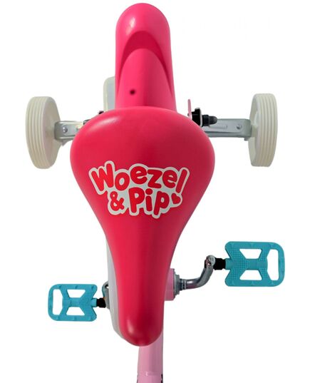 Woezel & Pip Kinderfahrrad – Mädchen – 12 Zoll – Rosa
