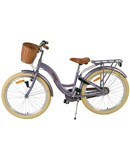 Volare Blossom Kinderfiets - Meisjes - 24 inch - Paars - 3 Versnellingen
