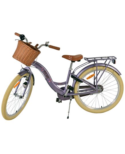 Volare Blossom Kinderfiets - Meisjes - 24 inch - Paars - 3 Versnellingen