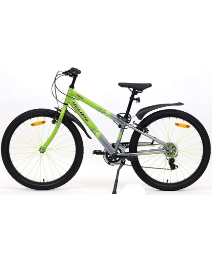 Volare Rocky Kinderfiets - 24 inch - Grijs - Shimano Nexus 3 versnellingen - 95% afgemonteerd