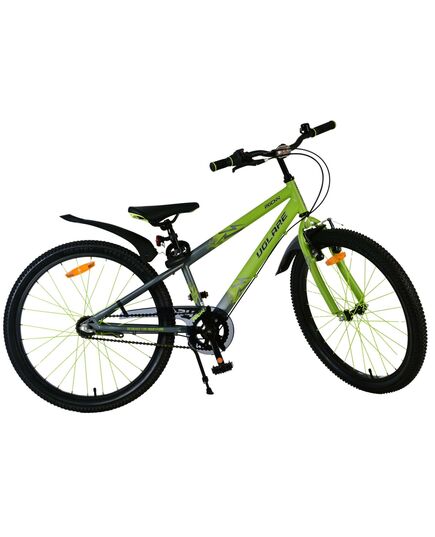 Volare Rocky Kinderfiets - 24 inch - Groen - Shimano Nexus 3 versnellingen