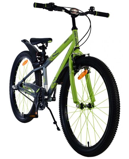 Volare Rocky Kinderfiets - 24 inch - Groen - Shimano Nexus 3 versnellingen