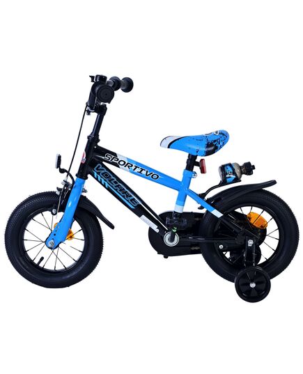 Volare Sportivo Kinderfiets - Jongens - 12 inch - Blauw Zwart