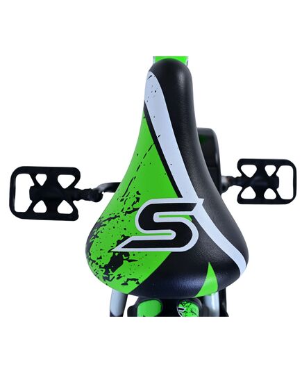 Volare Sportivo Kinderfiets - Jongens - 12 inch - Groen Zwart