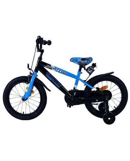 Volare Sportivo Kinderfiets - Jongens - 16 inch - Blauw Zwart