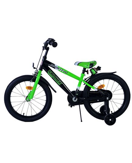 Volare Sportivo Kinderfiets - Jongens - 18 inch - Groen Zwart