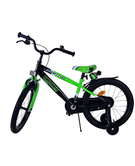Volare Sportivo Kinderfiets - Jongens - 18 inch - Groen Zwart