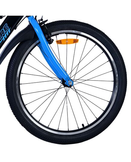 Volare Sportivo Kinderfiets - Jongens - 24 inch - 7 Speed - Zwart Blauw
