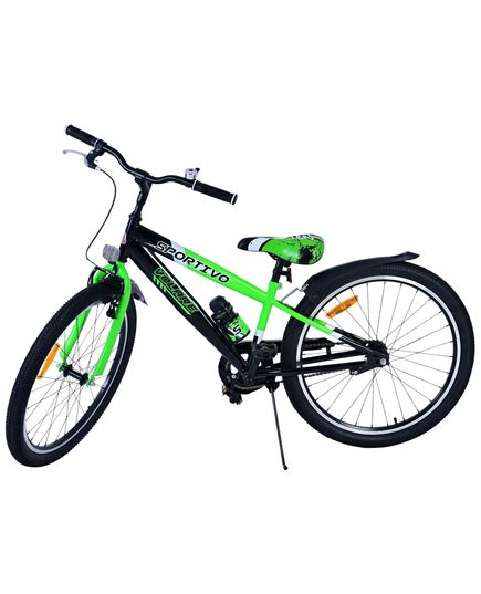 Volare Sportivo Kinderfiets - Jongens - 24 inch - Zwart Groen