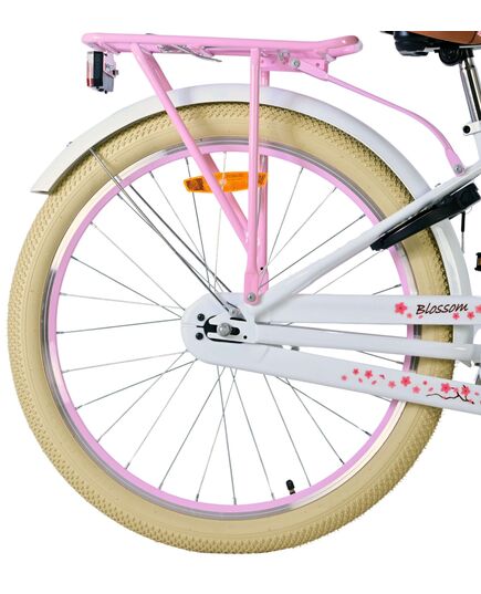 Volare Blossom Kinderfiets - Meisjes - 24 inch - Wit