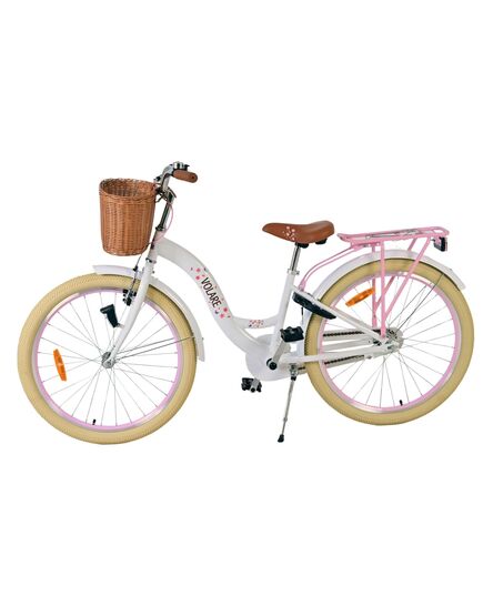 Volare Blossom Kinderfiets - Meisjes - 24 inch - Wit