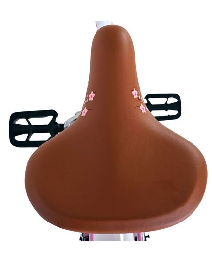Volare Blossom Kinderfiets - Meisjes - 24 inch - Wit - Twee handremmen