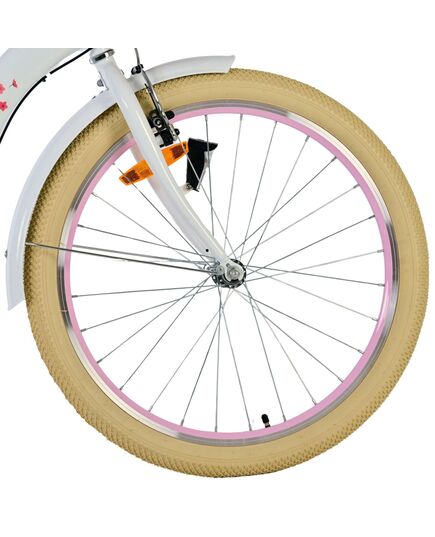Volare Blossom Kinderfiets - Meisjes - 24 inch - Wit - 3 Versnellingen