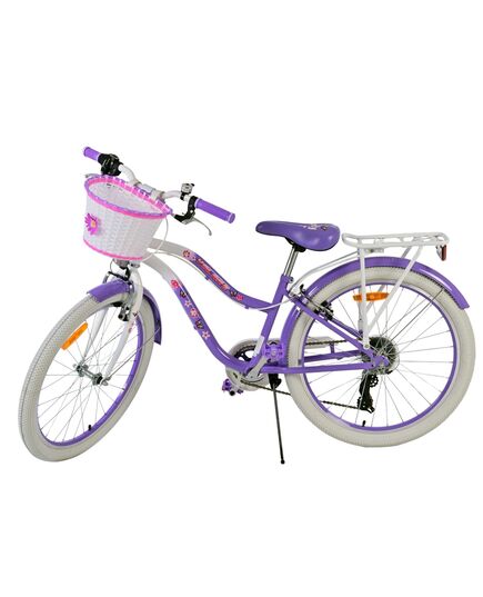 Volare Lovely Kinderfiets - Meisjes - 24 inch - Paars - 7 Versnellingen