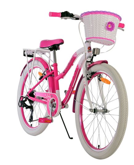 Volare Lovely Kinderfiets - Meisjes - 24 inch - Roze - 7 Versnellingen