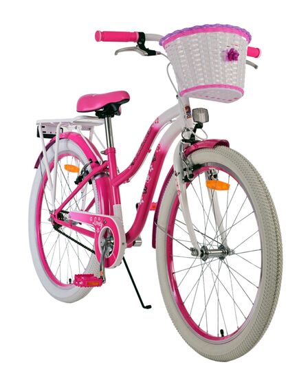 Volare Lovely Kinderfiets - Meisjes - 24 inch - Roze - Twee handremmen