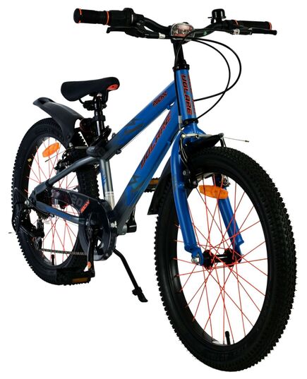 Volare Rocky Kinderfiets - 20 inch - 7 speed - Blauw