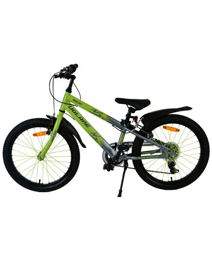 Volare Rocky Kinderfiets - 20 inch - 7 speed - Groen/Grijs