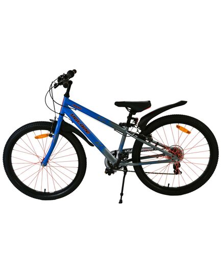 Volare Rocky Kinderfiets - 24 inch - Grijs - Shimano Nexus 3 versnellingen - 95% afgemonteerd