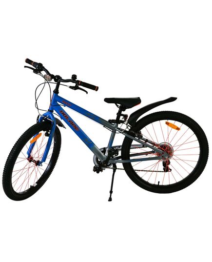 Volare Rocky Kinderfiets - 24 inch - Grijs - Shimano Nexus 3 versnellingen - 95% afgemonteerd