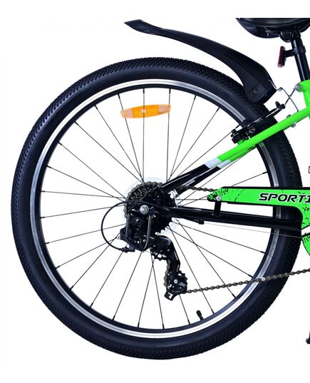 Volare Sportivo Kinderfiets – Jongens – 26 inch – Groen – 7 versnellingen