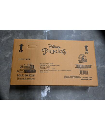 Disney Princess Kinderfiets - Meisjes - 12 inch - Roze