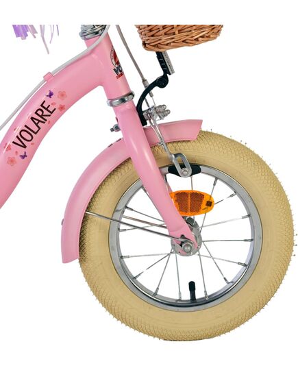 Volare Blossom Kinderfiets - Meisjes - 12 inch - Roze - Twee handremmen