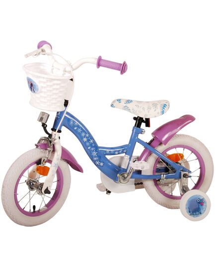 Disney Frozen 2 Kinderfiets - Meisjes - 12 inch - Blauw/Paars