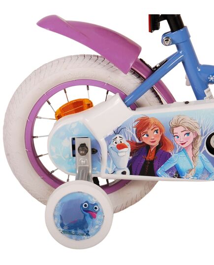 Disney Frozen 2 Kinderfiets - Meisjes - 12 inch - Blauw/Paars