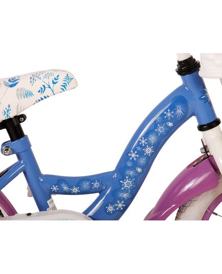 Disney Frozen 2 Kinderfiets - Meisjes - 12 inch - Blauw/Paars