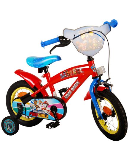 Paw Patrol Kinderfiets - Jongens - 12 inch - Rood/Blauw