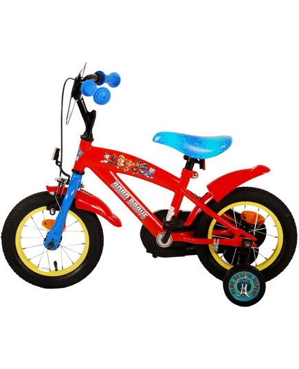 Paw Patrol Kinderfiets - Jongens - 12 inch - Rood/Blauw