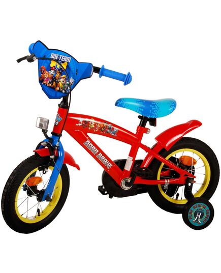 Paw Patrol Kinderfiets - Jongens - 12 inch - Rood/Blauw