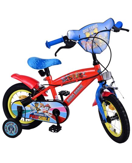 Rower dziecięcy Paw Patrol Chłopcy - 12 cali - Niebieski - Dwa hamulce reczne