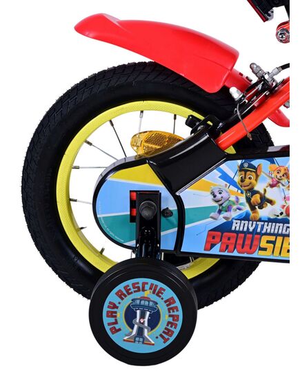 Rower dziecięcy Paw Patrol Chłopcy - 12 cali - Niebieski - Dwa hamulce reczne