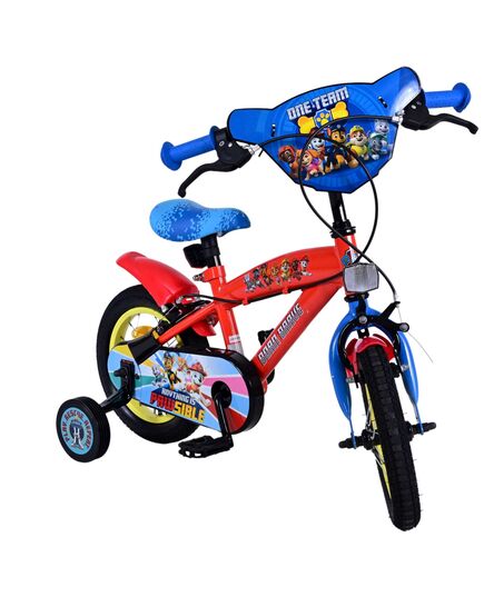 Rower dziecięcy Paw Patrol Chłopcy - 12 cali - Niebieski - Dwa hamulce reczne