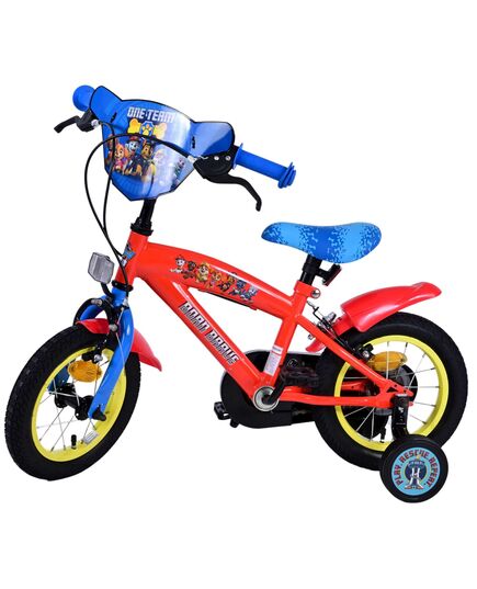 Rower dziecięcy Paw Patrol Chłopcy - 12 cali - Niebieski - Dwa hamulce reczne