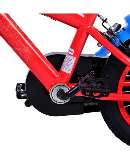 Ultimate Spider-Man Kids bike - Boys - 12 inch - Blue/Red - Two hand brakes