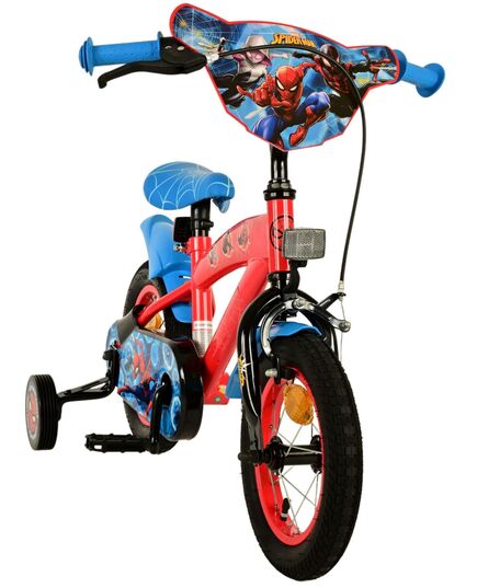 Spider-Man Kinderfiets - Jongens - 12 inch - Blauw/Rood
