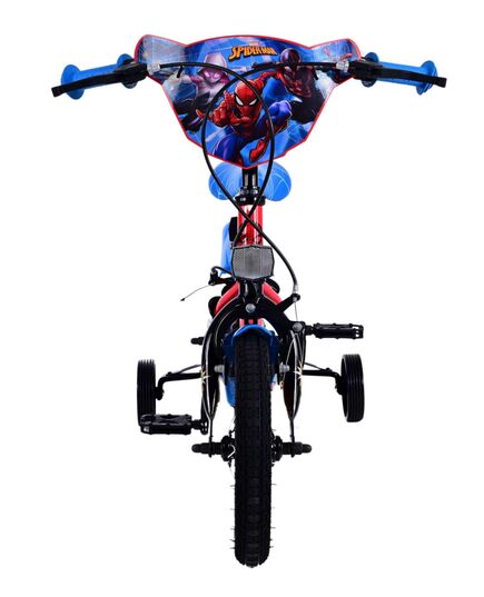 Ultimate Spider-Man Kids bike - Boys - 12 inch - Blue/Red - Two hand brakes
