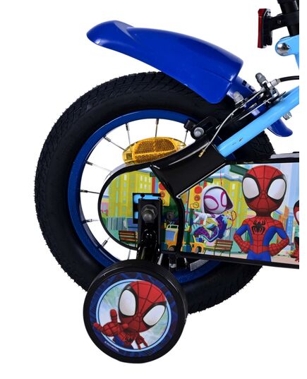 Spidey Kinderfiets - Jongens - 12 inch - Blauw - Twee handremmen