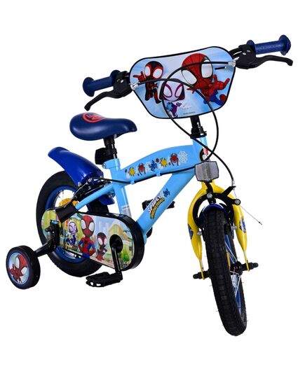 Spidey Kinderfiets - Jongens - 12 inch - Blauw - Twee handremmen