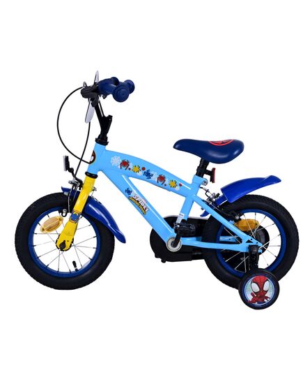Spidey Kinderfiets - Jongens - 12 inch - Blauw - Twee handremmen