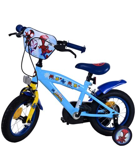 Spidey Kinderfiets - Jongens - 12 inch - Blauw - Twee handremmen